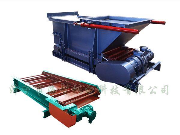 鏈板式給料機包括電控系統，電控系統包括就地控制系統和/或遠程控制系統